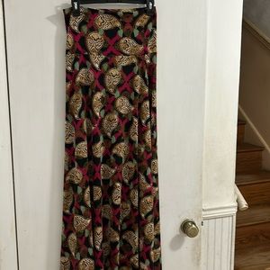NWT LulaRoe Maxi Skirt. Paisley print and  X pattern designs.